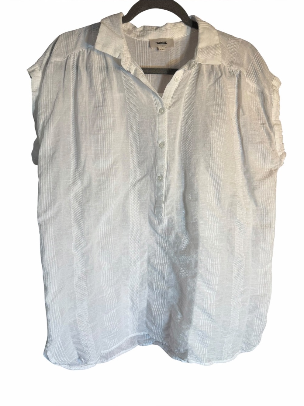 Loft Outlet Lightweight Textured Gauze Blouse